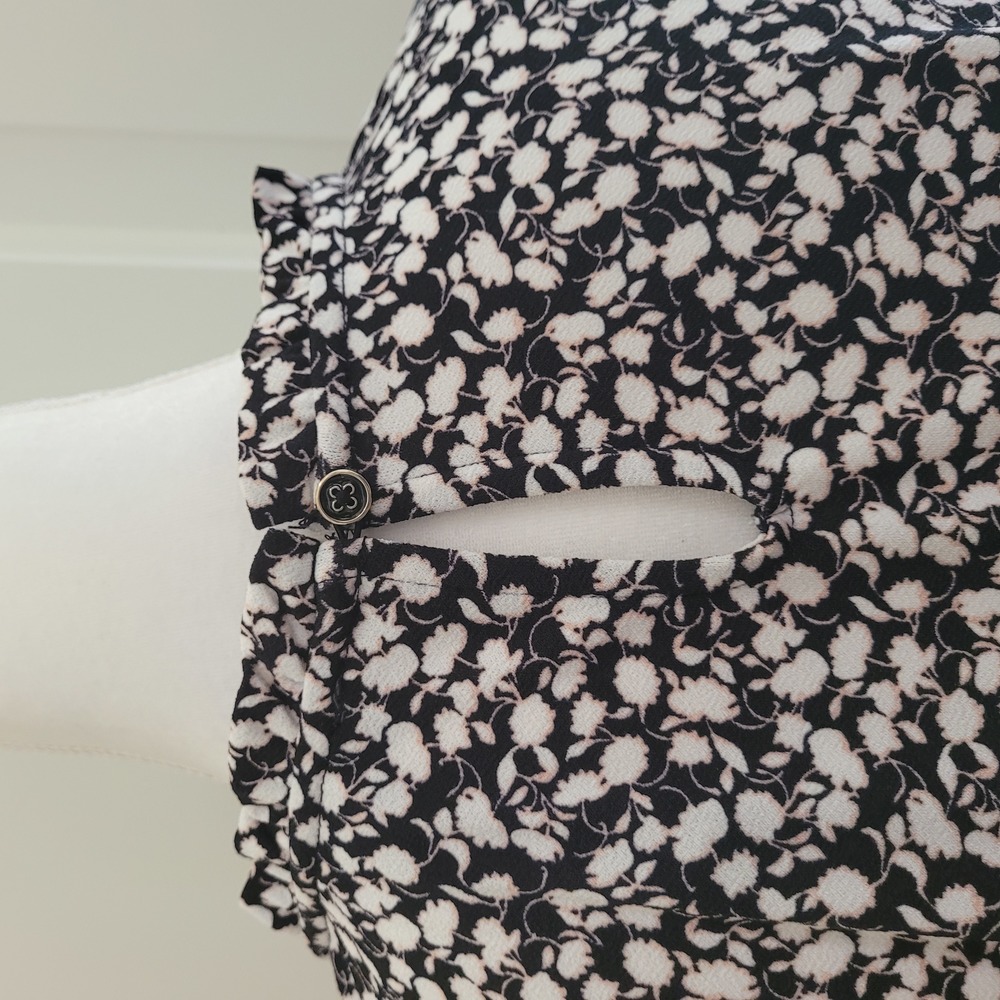 NWT Adrianna Papell 3/4 Bubble Sleeve Top Size S - Picture 5 of 13